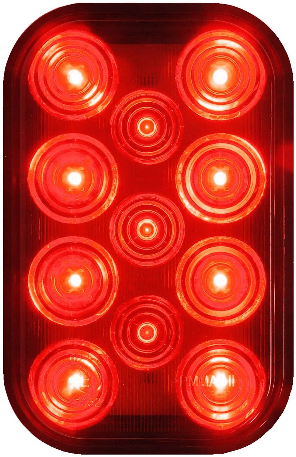 850R-1 – PETERSON MFG Trailer Light, Stop/ Turn/ Tail Light 11 LED Rectangular 5.30 Inch Length x 3.44 Inch Width x 1...